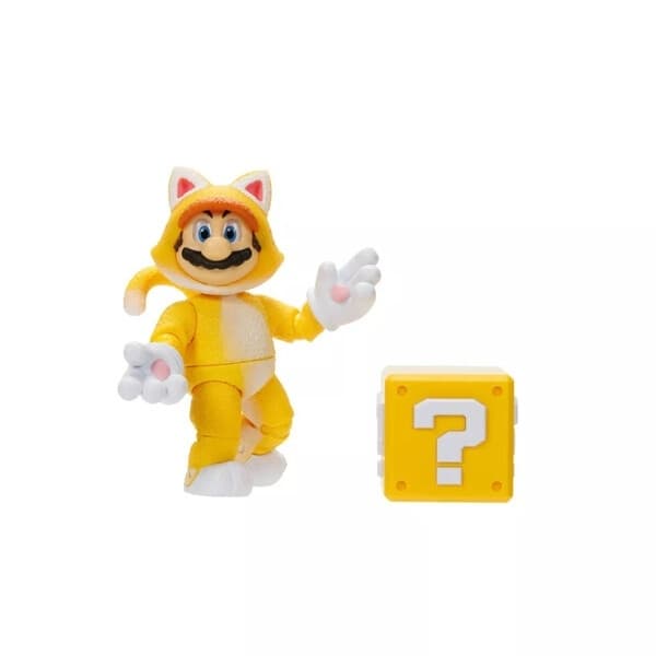 The Super Mario Bros. Movie - Mario - The Super Mario Bros. Movie 5” Figure Series - Cat Mario