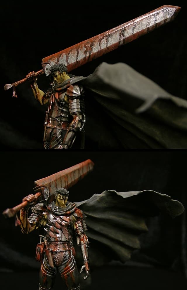 Berserk - Guts - Black Swordsman (Dark Blood Version), view 1 of 4