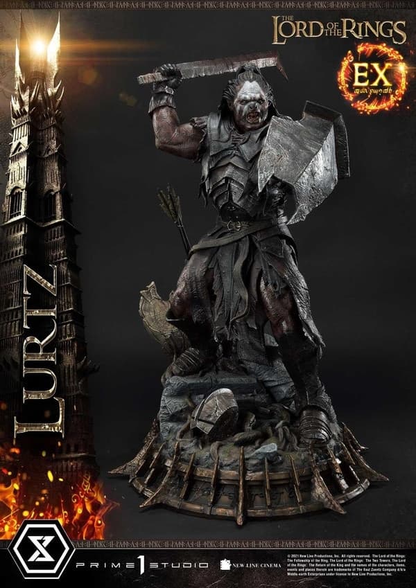 The Lord of the Rings: The Fellowship of the Ring - Lurtz - Premium Masterline (PMLOTR-06EX) - 1/4 - EX Version