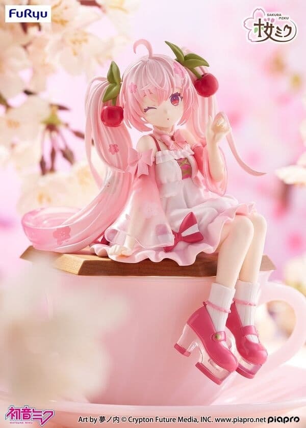 Vocaloid - Hatsune Miku - Noodle Stopper Figure - Sakura, 2025, Wink Ver.