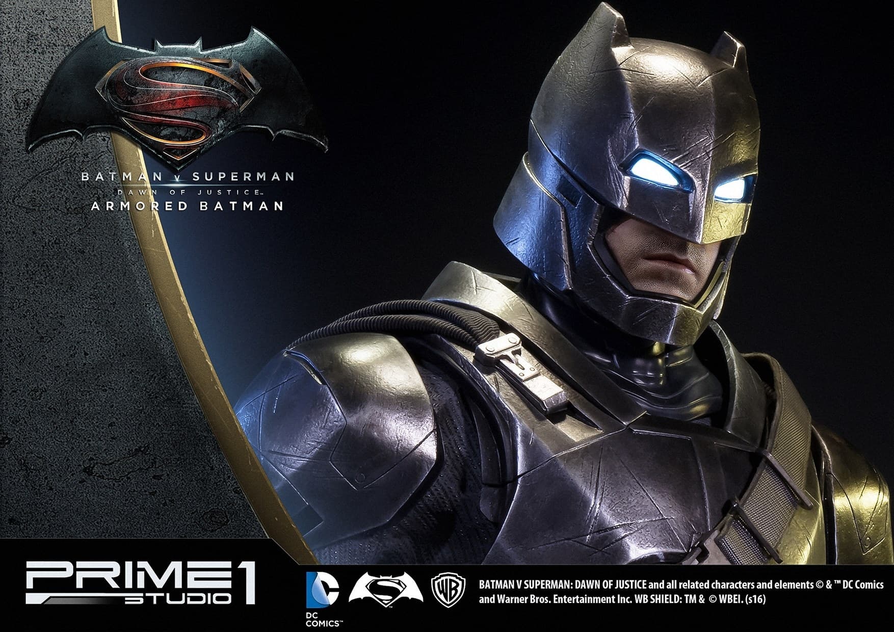 Batman v Superman: Dawn of Justice - Batman - High Definition Museum Masterline Series (HDMMDC-06) - 1/2 -…, view 14 of 15
