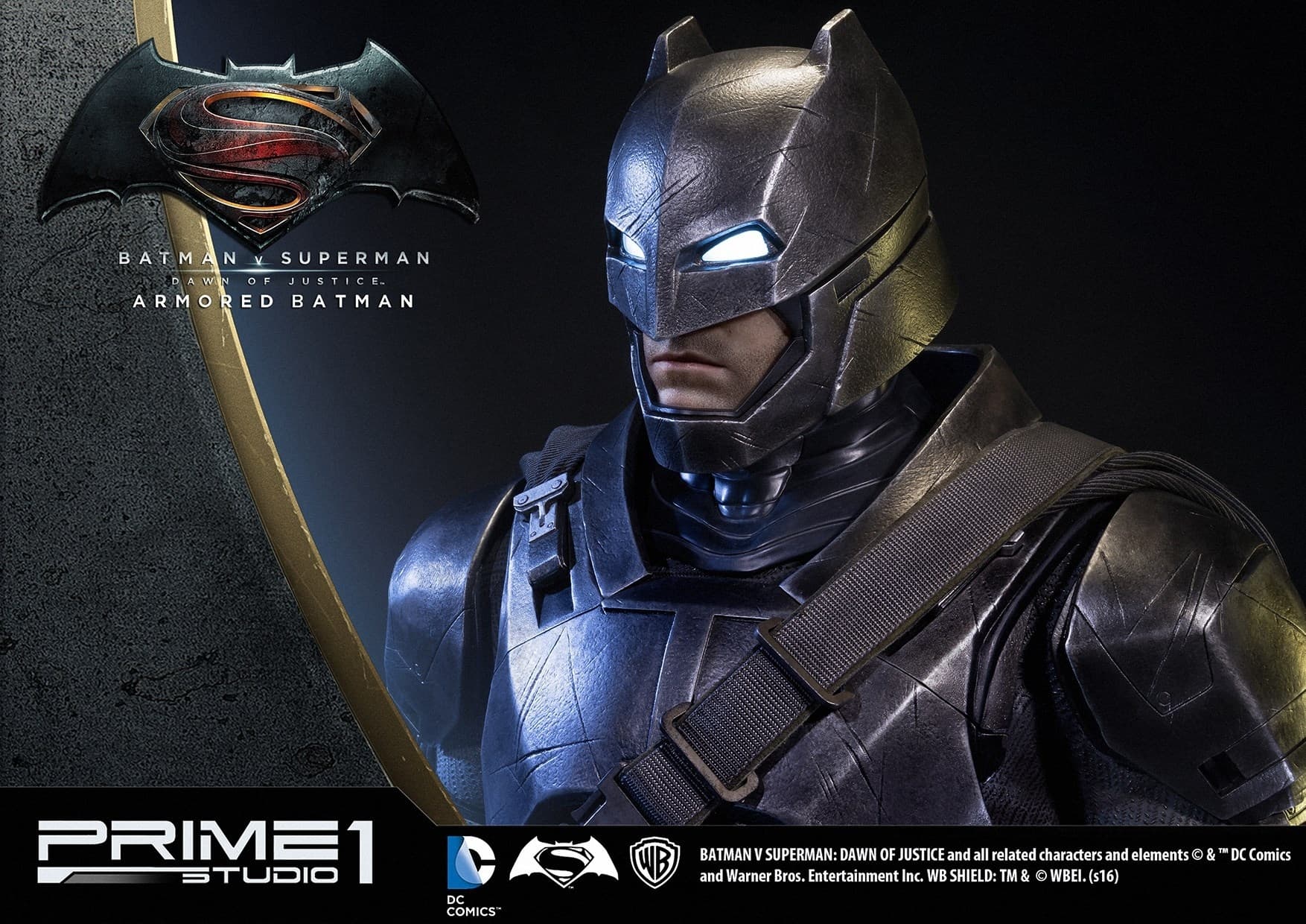 Batman v Superman: Dawn of Justice - Batman - High Definition Museum Masterline Series (HDMMDC-06) - 1/2 -…, view 9 of 15