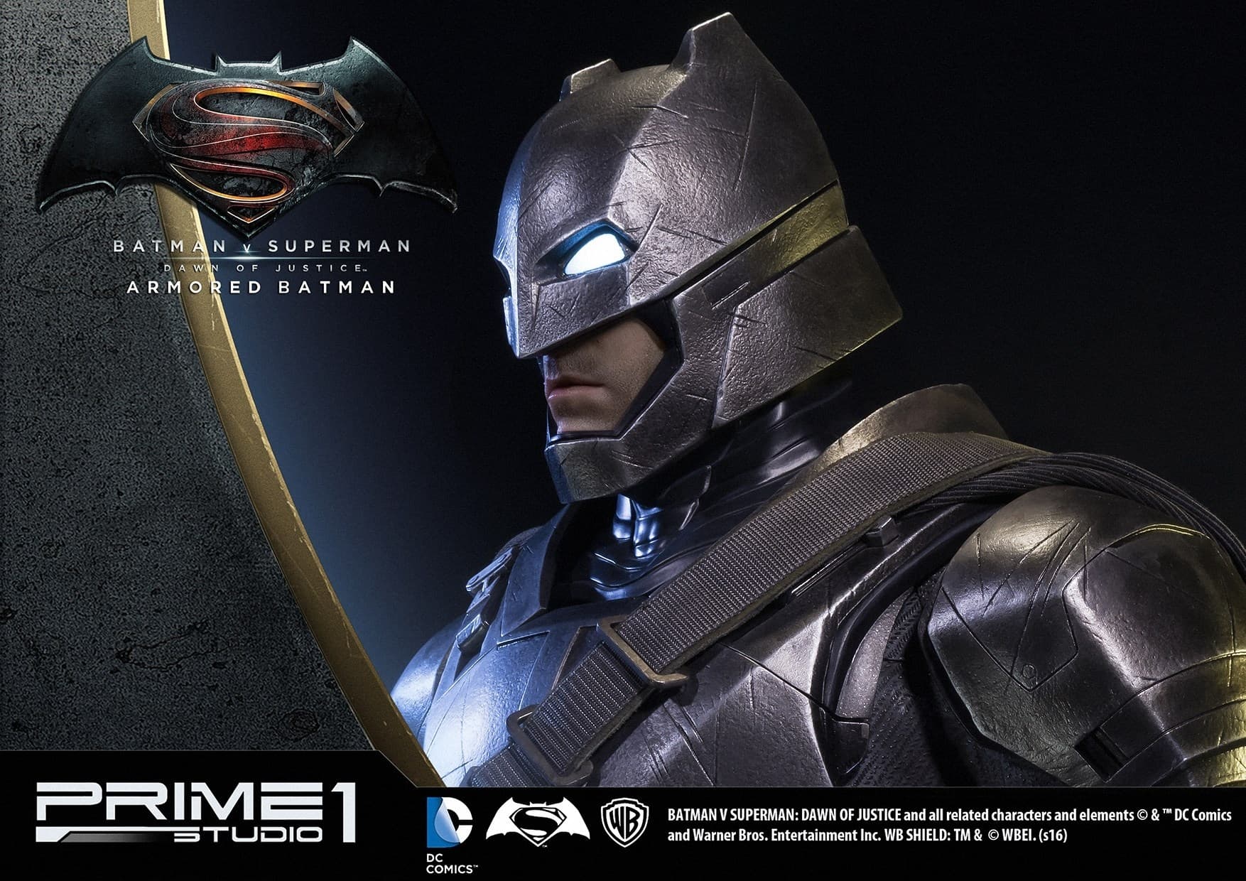 Batman v Superman: Dawn of Justice - Batman - High Definition Museum Masterline Series (HDMMDC-06) - 1/2 -…, view 1 of 15