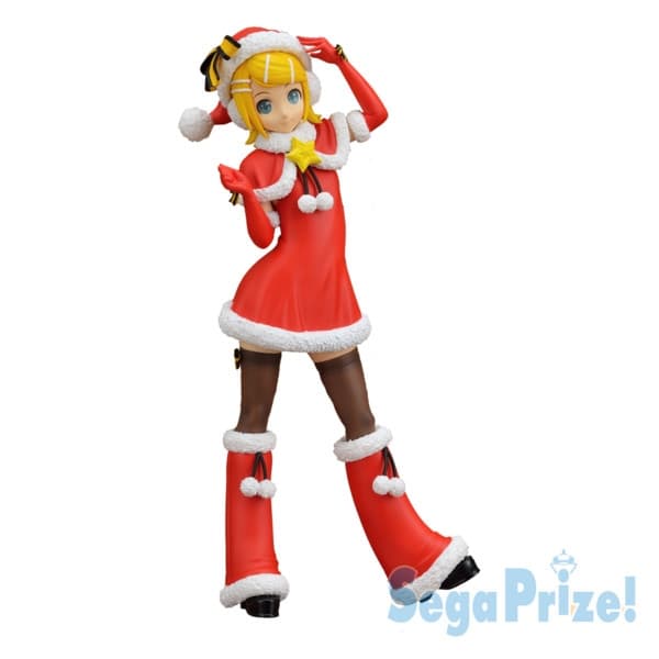 Hatsune Miku -Project DIVA- Arcade Future Tone - Kagamine Rin - SPM Figure - Christmas