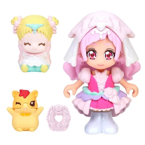 Hugtto! Precure - Cure Yell - Harryham Harry - Hugtan - PreCoorde Doll - Cheerful Style Set