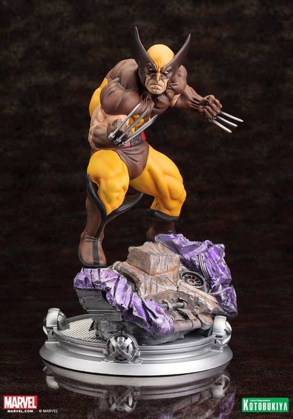 X-Men - Wolverine - Fine Art Statue - 1/6 - Danger Room Sessions, Brown