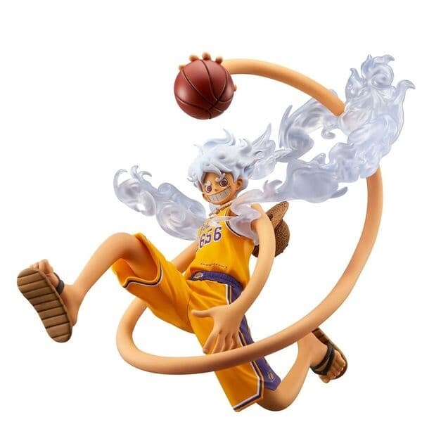 Los Angeles Lakers - NBA - One Piece - Monkey D. Luffy - Master Stars Piece - One Piece × NBA - Gear5
