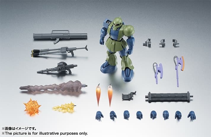 Kidou Senshi Gundam - MS-05B Zaku I - Robot Spirits - Robot Spirits <,Side MS>, - Robot Spirits ver.…, view 8 of 12