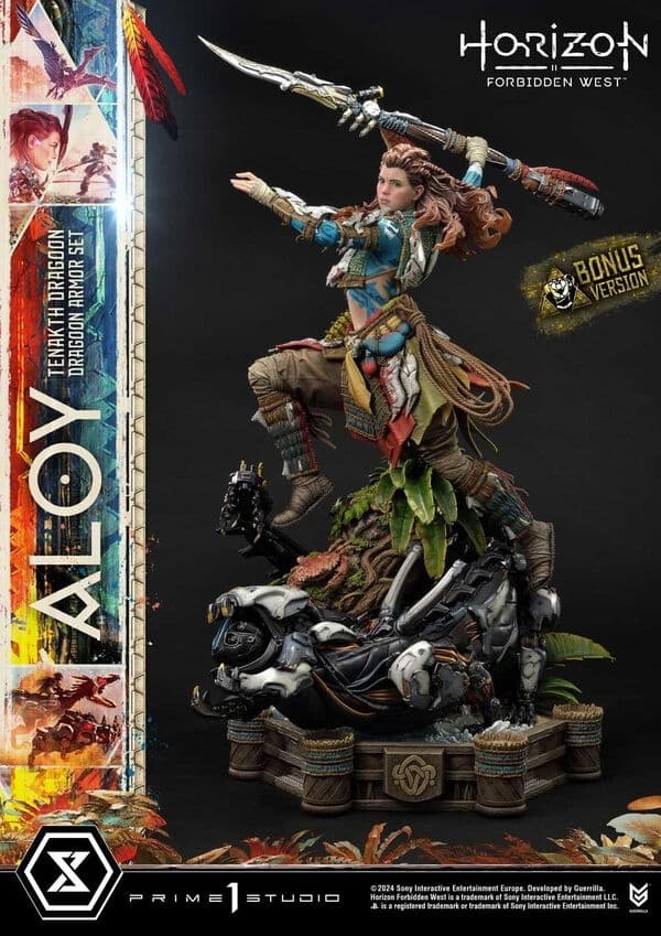 Horizon Forbidden West - Aloy - Burrower - Ultimate Premium Masterline (UPMHFW-02S) - 1/4 - Tenakth Dragoon Armor Set, Bonus Version