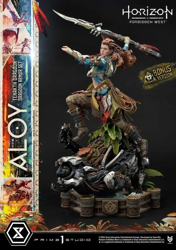 Horizon Forbidden West - Aloy - Burrower - Ultimate Premium Masterline (UPMHFW-02S) - 1/4 - Tenakth Dragoon Armor Set, Bonus Version