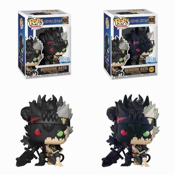 Black Clover - Asta - POP! Animation (2620) - POP! Vinyl - Chase, Metallic