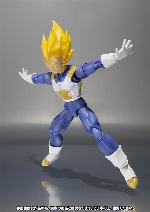 Dragon Ball Z - Vegeta SSJ - S.H.Figuarts - -Premium Color Edition-, view 4 of 5
