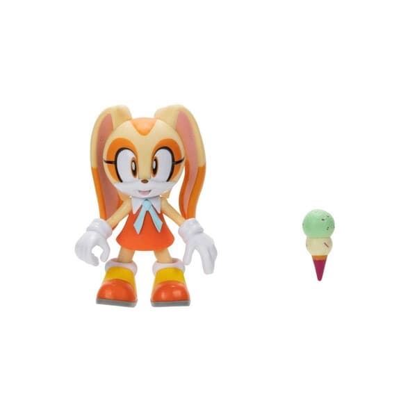 Sonic the Hedgehog - Cream the Rabbit - Sonic 4-Inch Articulated Figure (Wave 13)