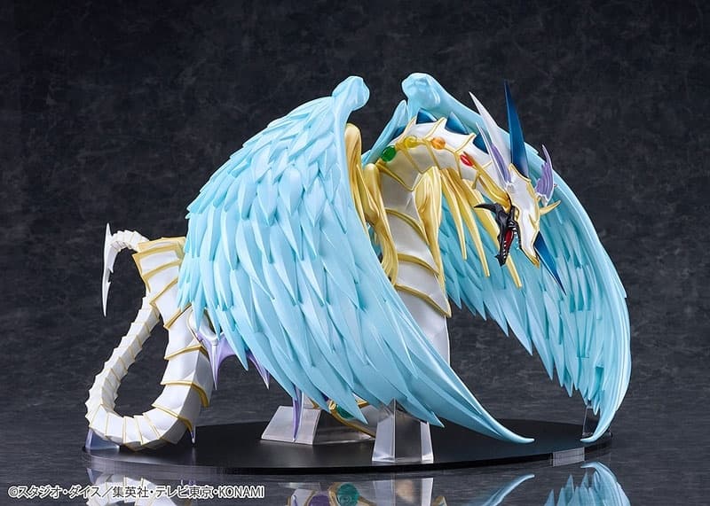 "Yu-Gi-Oh! Duel Monsters GX" Ultimate Crystal Beast Rainbow Dragon Complete Figure, view 3 of 9