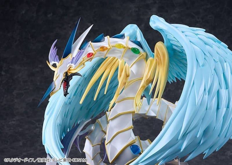 "Yu-Gi-Oh! Duel Monsters GX" Ultimate Crystal Beast Rainbow Dragon Complete Figure, view 4 of 9