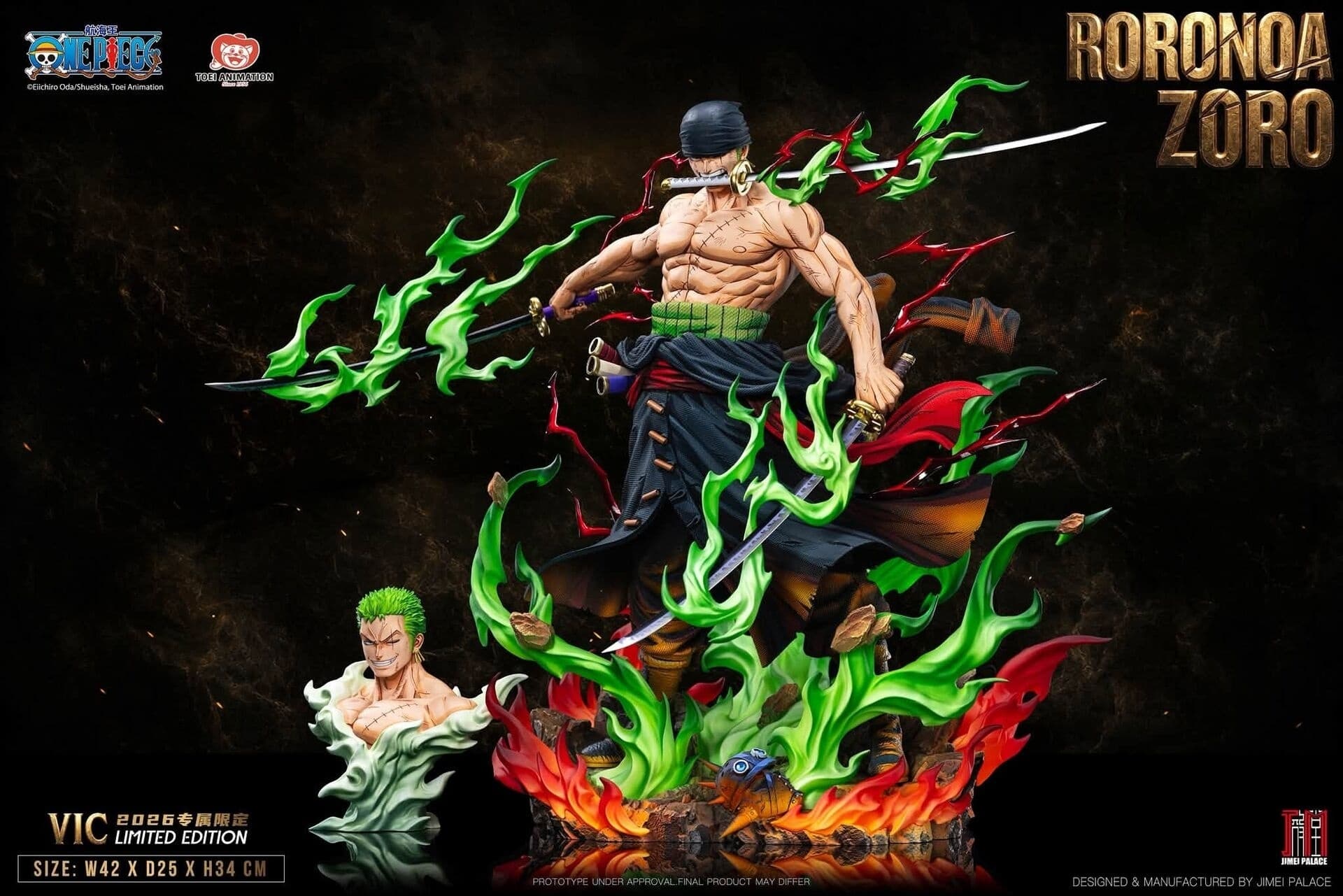 One Piece - Roronoa Zoro - Legendary Series - VIC Collectors - 1/6 - 2026 Exclusive Limited Edition, view 2 of 5