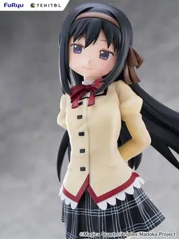 TENITOL TALL Puella Magi Madoka Magica the Movie -Walpurgisnacht: Rising- Homura Akemi Complete Figure, view 13 of 14