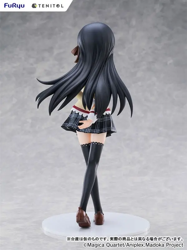 TENITOL TALL Puella Magi Madoka Magica the Movie -Walpurgisnacht: Rising- Homura Akemi Complete Figure, view 10 of 13