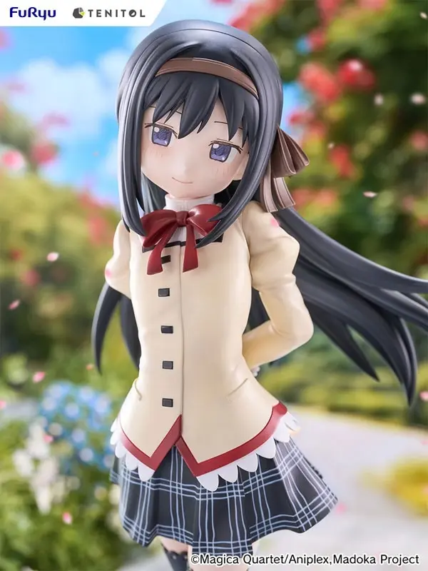 TENITOL TALL Puella Magi Madoka Magica the Movie -Walpurgisnacht: Rising- Homura Akemi Complete Figure, view 2 of 13