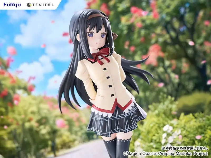 TENITOL TALL Puella Magi Madoka Magica the Movie -Walpurgisnacht: Rising- Homura Akemi Complete Figure, view 5 of 13