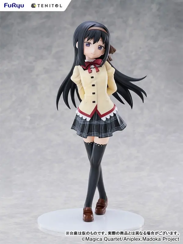 TENITOL TALL Puella Magi Madoka Magica the Movie -Walpurgisnacht: Rising- Homura Akemi Complete Figure, view 6 of 13