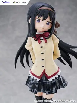 TENITOL TALL Puella Magi Madoka Magica the Movie -Walpurgisnacht: Rising- Homura Akemi Complete Figure, view 12 of 14