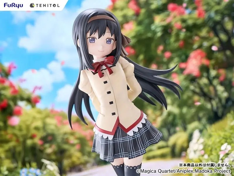 TENITOL TALL Puella Magi Madoka Magica the Movie -Walpurgisnacht: Rising- Homura Akemi Complete Figure, view 4 of 13