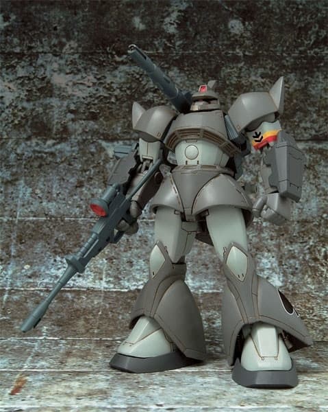 MSV - MS-14C Gelgoog Cannon - Extended Mobile Suit in Action!!