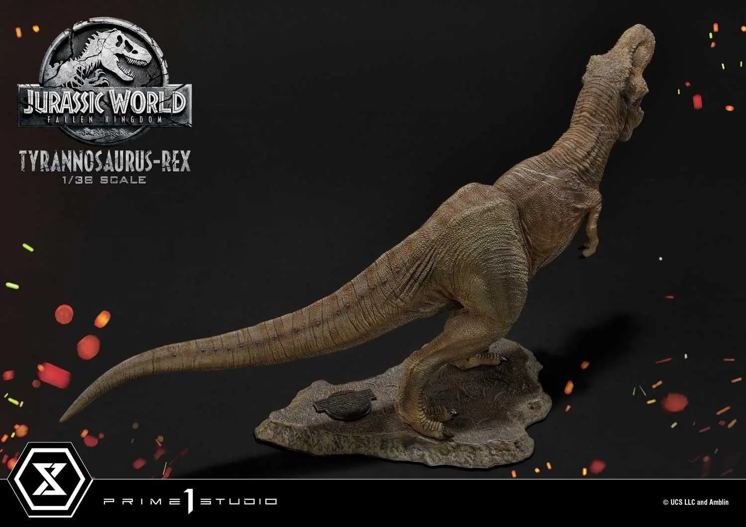 Jurassic World: Fallen Kingdom - Tyrannosaurus Rex - Prime Collectible Figures (PCFJW-01) - 1/38, view 7 of 24