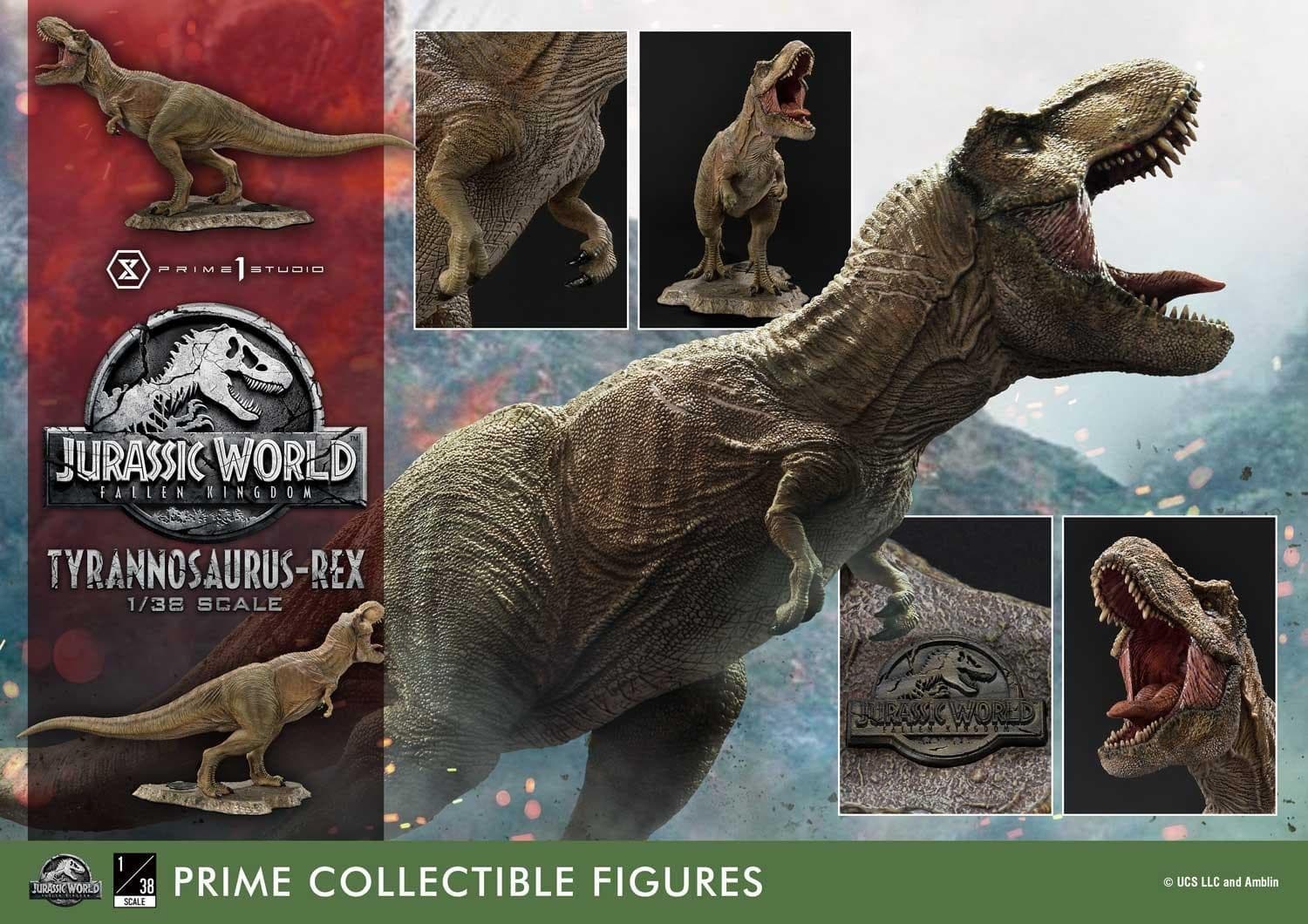 Jurassic World: Fallen Kingdom - Tyrannosaurus Rex - Prime Collectible Figures (PCFJW-01) - 1/38, view 23 of 24