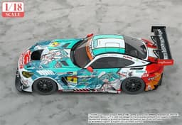 Good Smile Racing - Hatsune Miku - Itasha - 1/18 - AMG 2023 Season Opening Ver., view 3 of 5