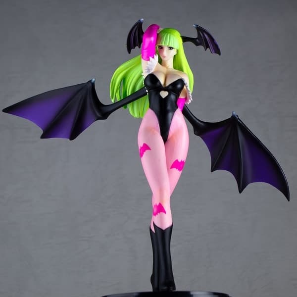 Vampire: The Night Warriors - Morrigan Aensland - Capcom Girls Collection - Green hair Ver