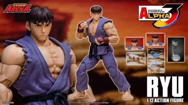 Street Fighter Zero 3 - Ryu - Storm Arena - 1/12 - Purple Exclusive