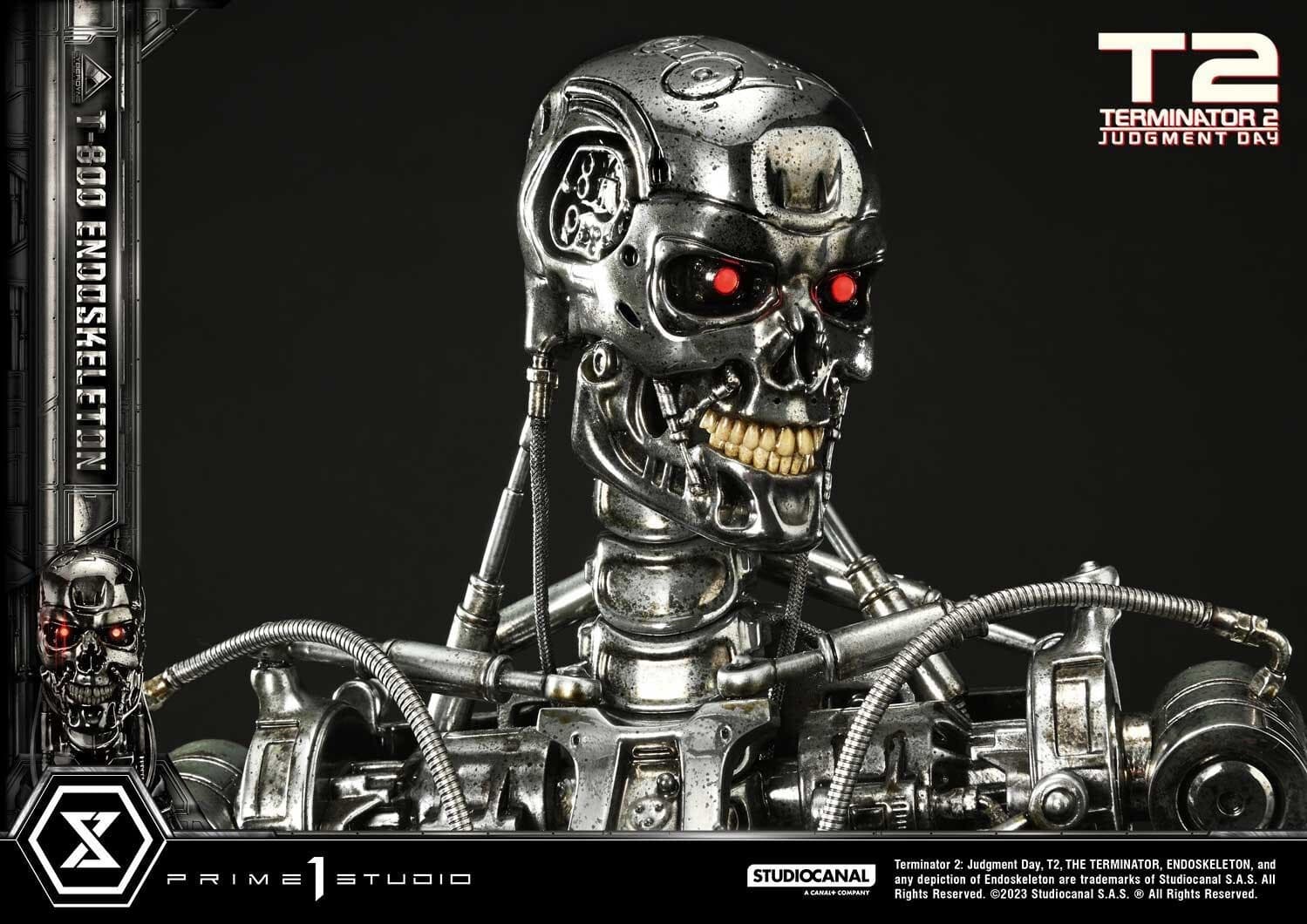 Terminator 2: Judgment Day - T-800 - Museum Masterline Series (MMT2-01) - 1/3 - Endoskeleton, view 5 of 24