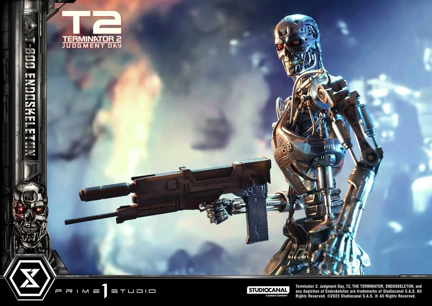 Terminator 2: Judgment Day - T-800 - Museum Masterline Series (MMT2-01) - 1/3 - Endoskeleton, view 1 of 24