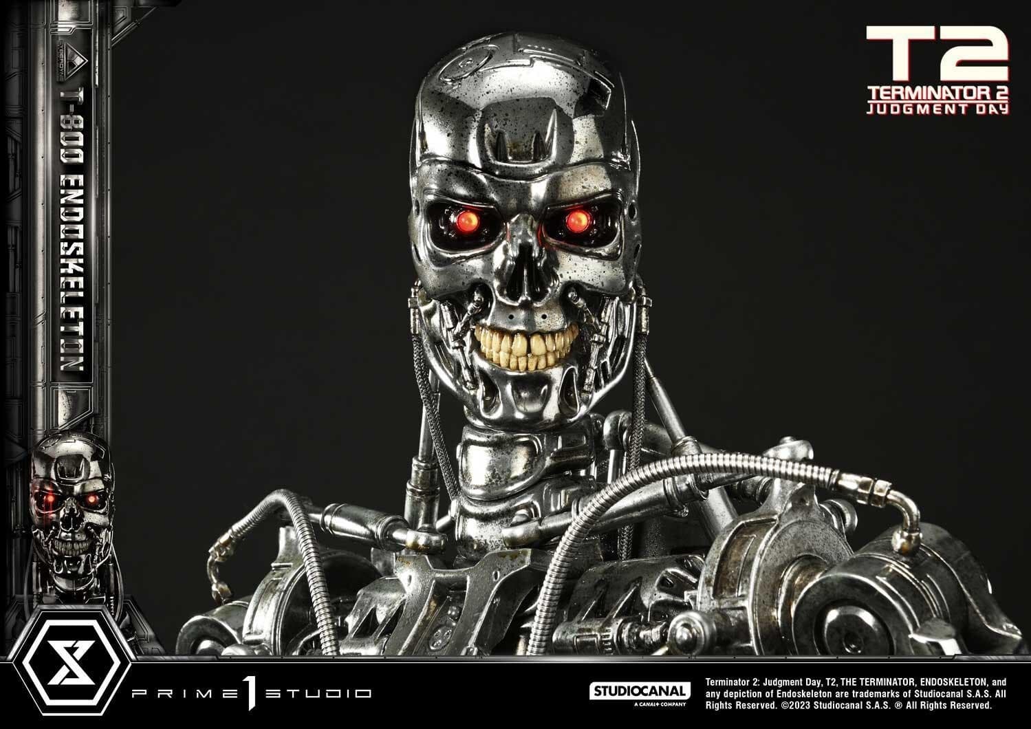 Terminator 2: Judgment Day - T-800 - Museum Masterline Series (MMT2-01) - 1/3 - Endoskeleton, view 3 of 24