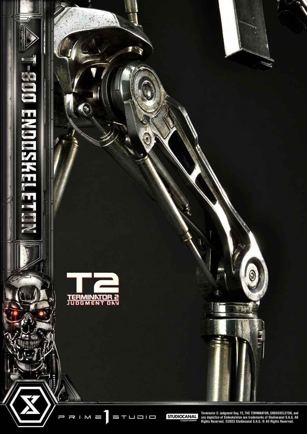 Terminator 2: Judgment Day - T-800 - Museum Masterline Series (MMT2-01) - 1/3 - Endoskeleton, view 14 of 24