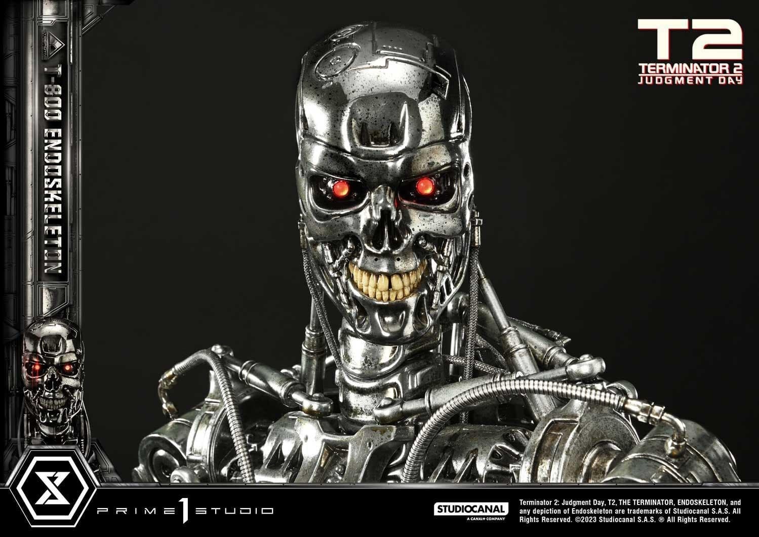 Terminator 2: Judgment Day - T-800 - Museum Masterline Series (MMT2-01) - 1/3 - Endoskeleton, view 7 of 24