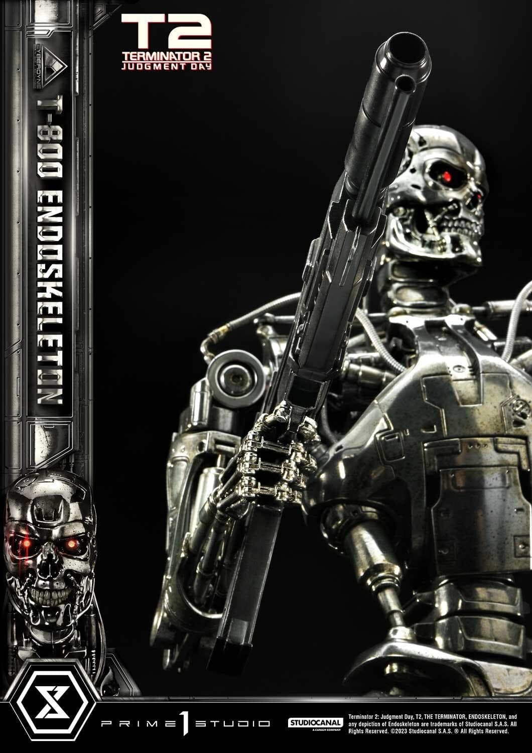 Terminator 2: Judgment Day - T-800 - Museum Masterline Series (MMT2-01) - 1/3 - Endoskeleton, view 10 of 24