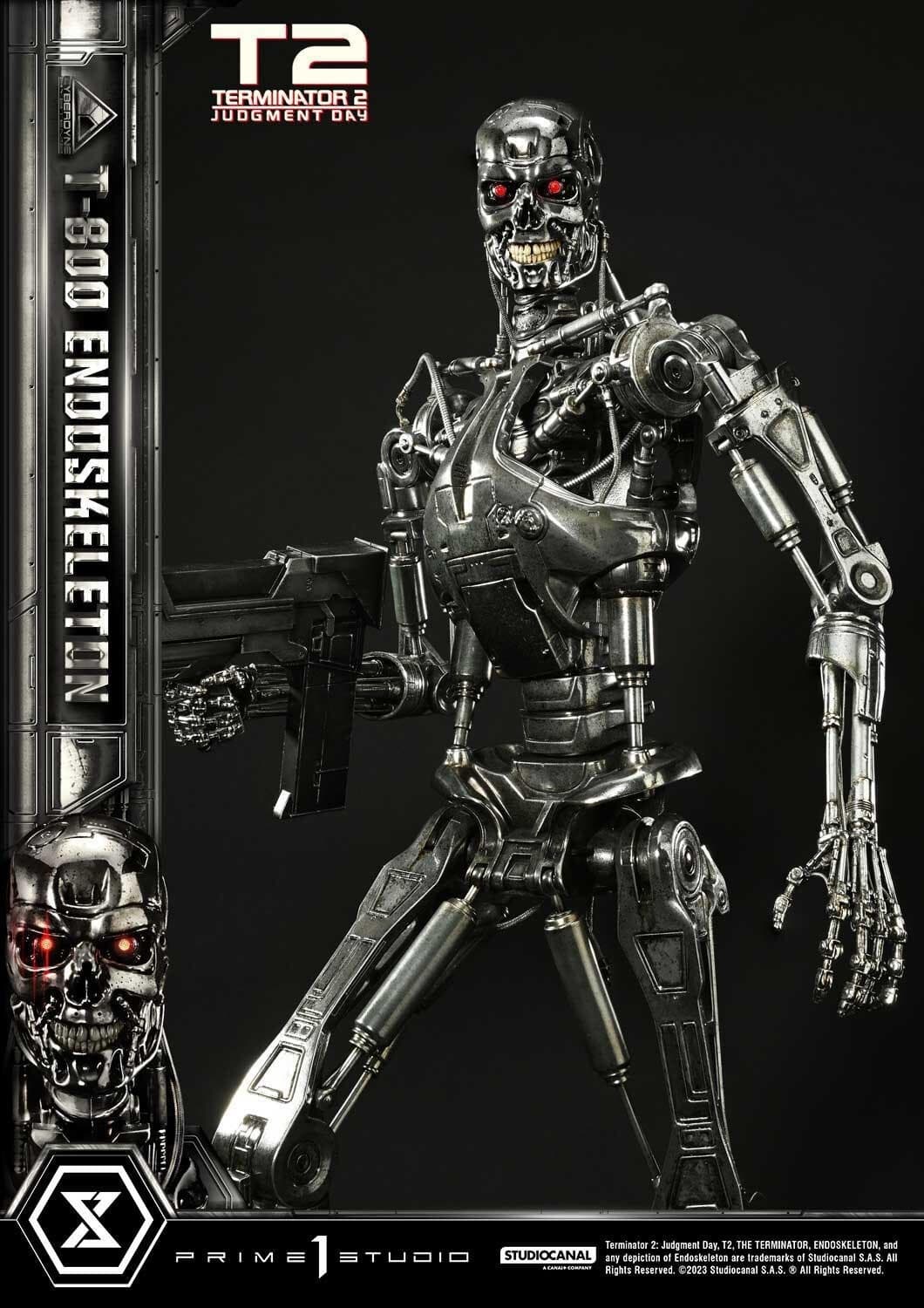 Terminator 2: Judgment Day - T-800 - Museum Masterline Series (MMT2-01) - 1/3 - Endoskeleton, view 9 of 24