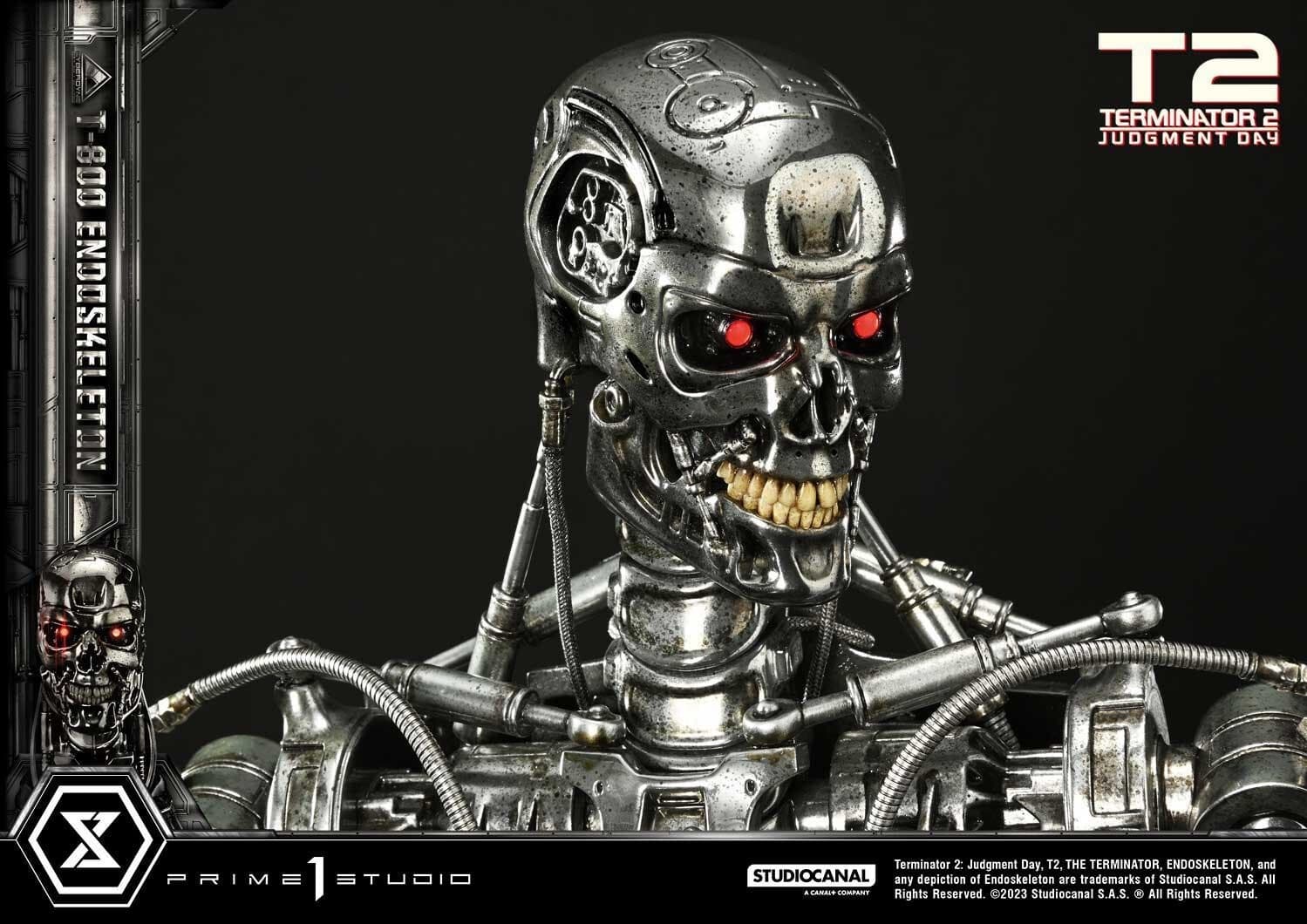 Terminator 2: Judgment Day - T-800 - Museum Masterline Series (MMT2-01) - 1/3 - Endoskeleton, view 6 of 24