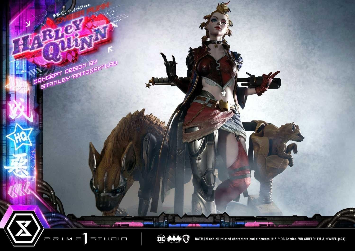 Batman - Bud - Harley Quinn - Lou - Ultimate Premium Masterline (UPMDC-08) - 1/4 - Cyberpunk, view 11 of 24