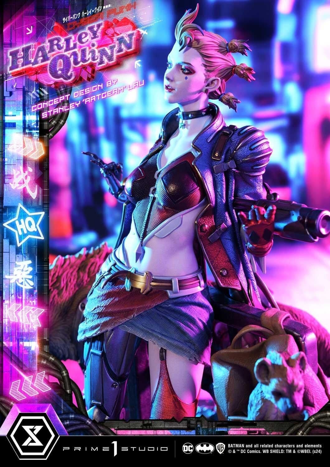 Batman - Bud - Harley Quinn - Lou - Ultimate Premium Masterline (UPMDC-08) - 1/4 - Cyberpunk, view 19 of 24