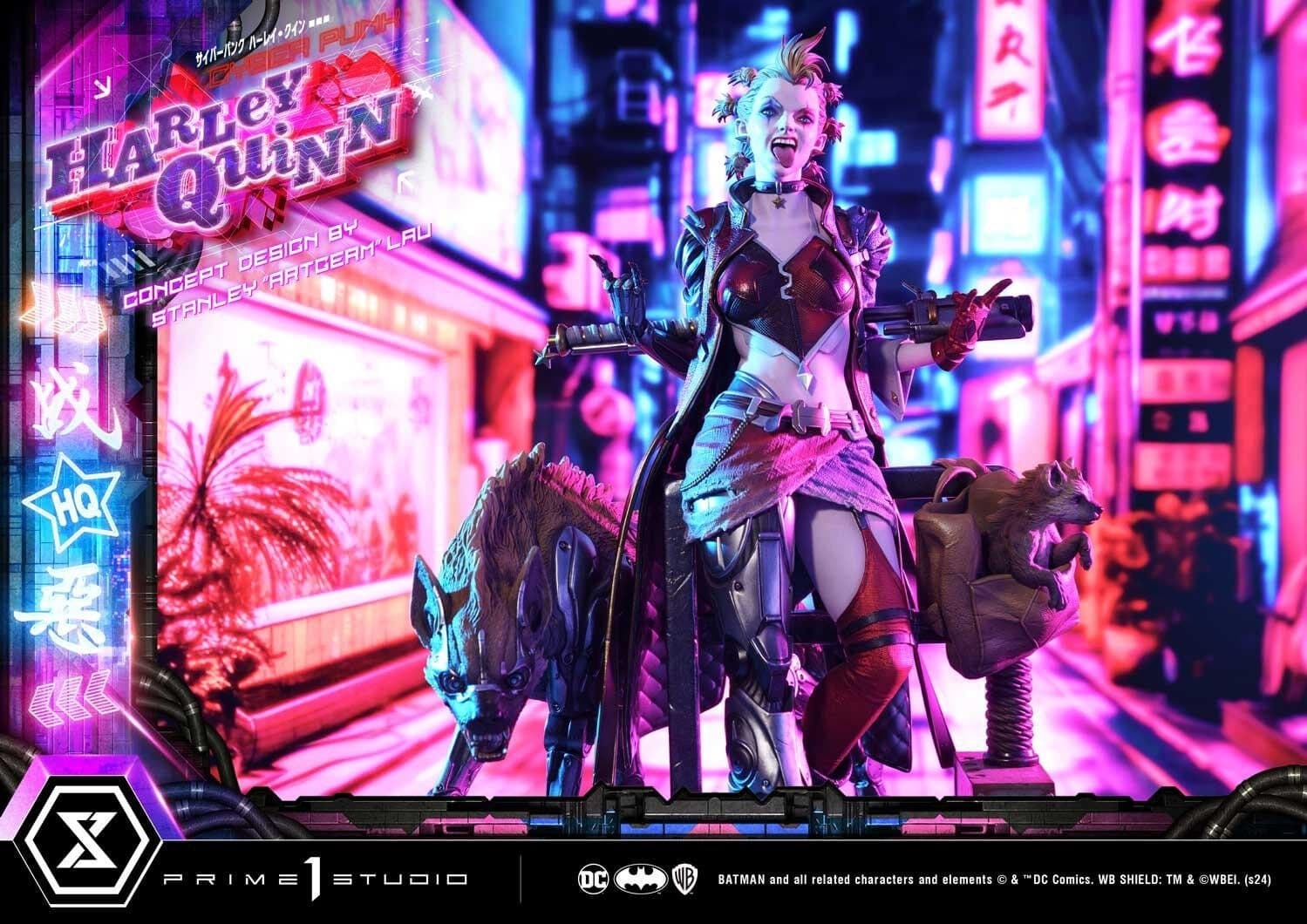Batman - Bud - Harley Quinn - Lou - Ultimate Premium Masterline (UPMDC-08) - 1/4 - Cyberpunk, view 6 of 24