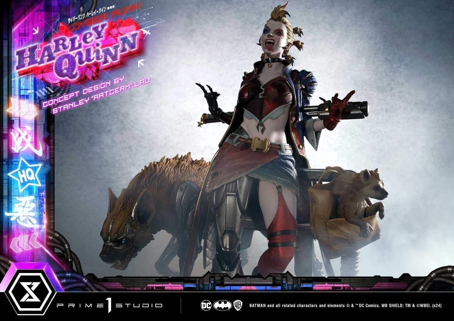 Batman - Bud - Harley Quinn - Lou - Ultimate Premium Masterline (UPMDC-08) - 1/4 - Cyberpunk, view 7 of 24