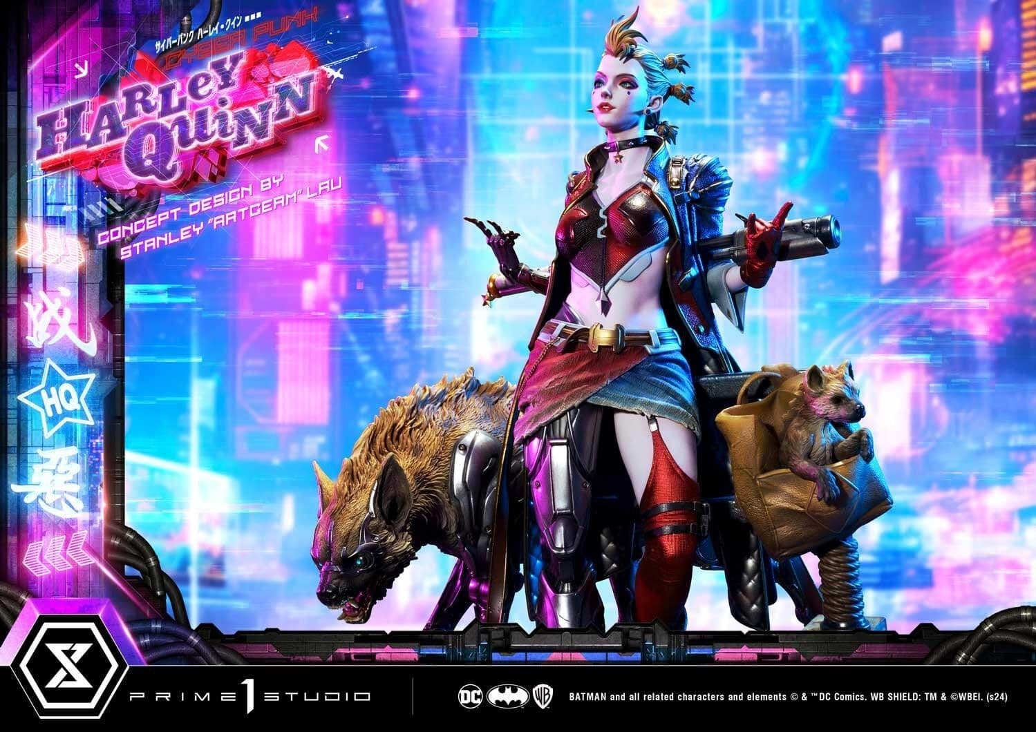Batman - Bud - Harley Quinn - Lou - Ultimate Premium Masterline (UPMDC-08) - 1/4 - Cyberpunk, view 4 of 24