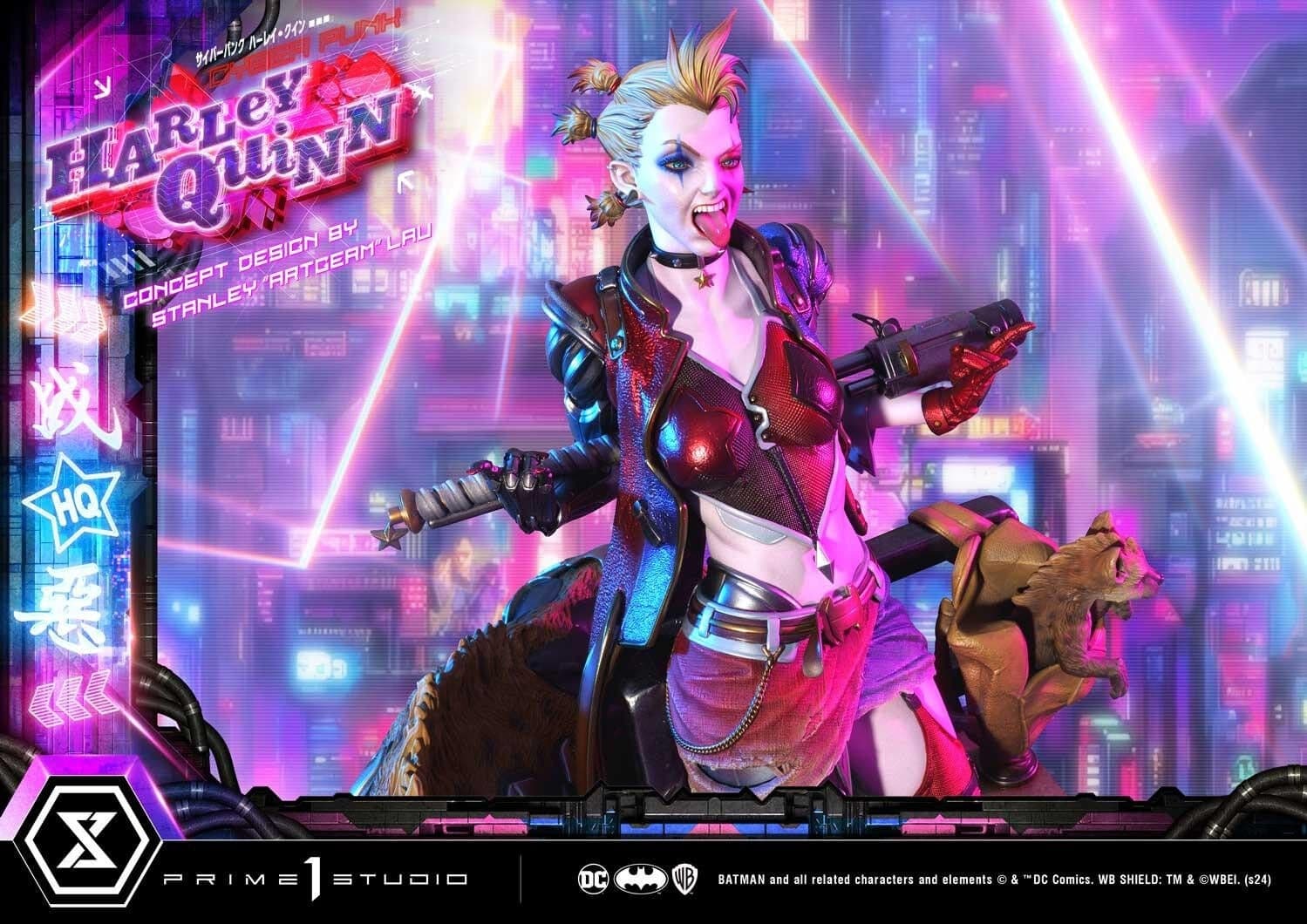 Batman - Bud - Harley Quinn - Lou - Ultimate Premium Masterline (UPMDC-08) - 1/4 - Cyberpunk, view 5 of 24