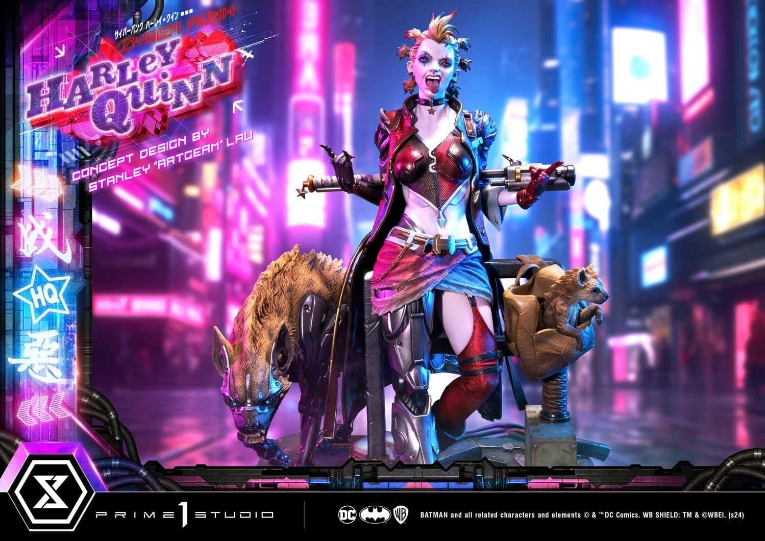 Batman - Bud - Harley Quinn - Lou - Ultimate Premium Masterline (UPMDC-08) - 1/4 - Cyberpunk, view 9 of 24