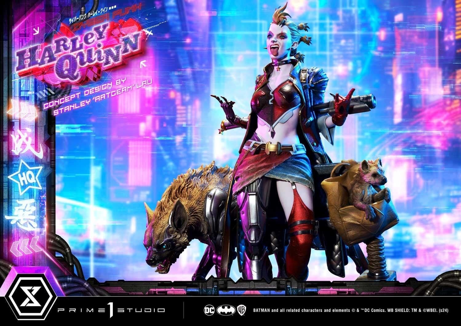 Batman - Bud - Harley Quinn - Lou - Ultimate Premium Masterline (UPMDC-08) - 1/4 - Cyberpunk, view 10 of 24