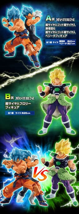 Dragon Ball Super Broly - Son Goku SSGSS - Ichiban Kuji - Ichiban Kuji Dragon Ball VS Omnibus Super (A Prize)…, view 6 of 7